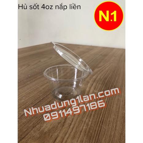 HỦ 4OZ NẮP LIỀN